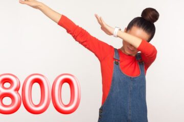 800 mil seguidores no Instagram
